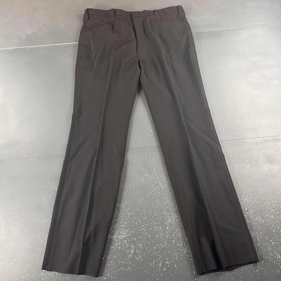 VTG Pagano West Tuxedo Pant Mens 40 Black Striped Wool Blend 41" Waist NWT USA - Picture 3 of 8